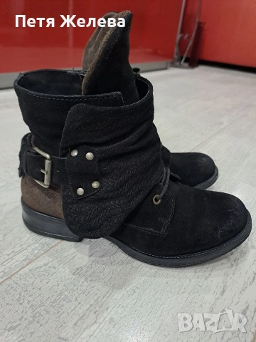 Дамски боти естествена кожа 