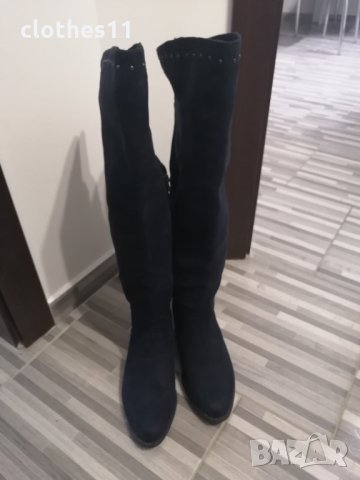 Велурени ботуши 37 номер , снимка 5 - Дамски ботуши - 27641573