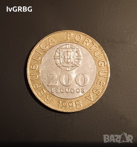 200 ескудо 1998 Португалия 