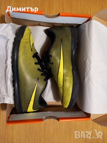 Детски футболни обувки стоножки Nike Bravata - размер 38, снимка 8 - Футбол - 43601792