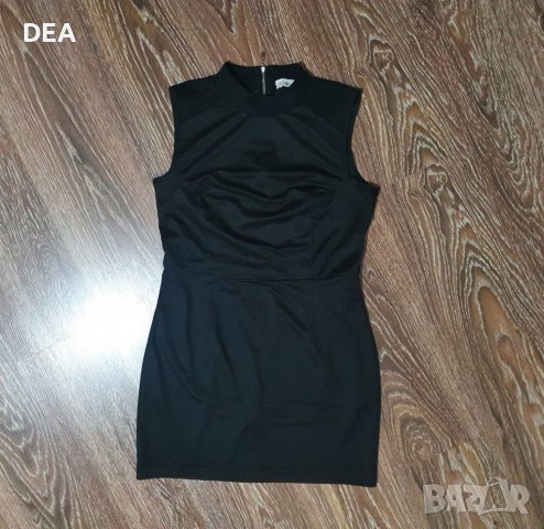 Дамска Черна рокля М-15лв., снимка 1 - Рокли - 39460051