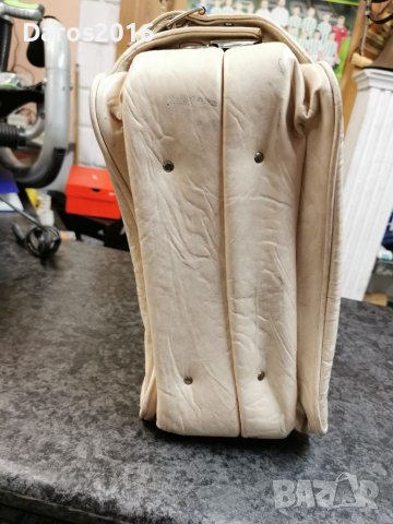 Страхотен кожен куфар, снимка 6 - Куфари - 38451940