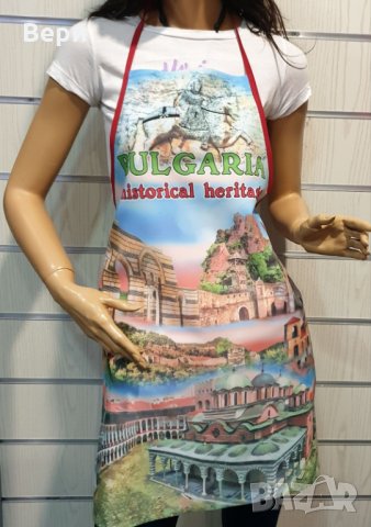 Нова традиционна готварска престилка България - Наследство, снимка 8 - Български сувенири - 28337579