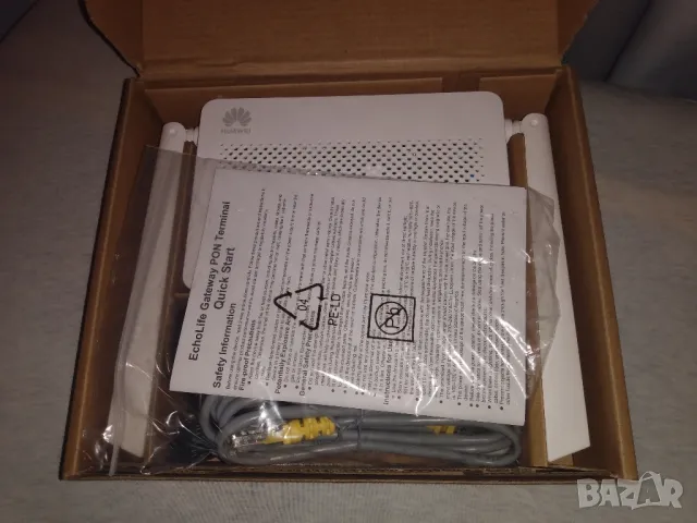 Оптичен рутер Huawei - модел EchoLife HG8145V5, снимка 2 - Рутери - 41970364