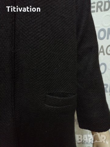 Черно манто S, снимка 3 - Палта, манта - 27047074