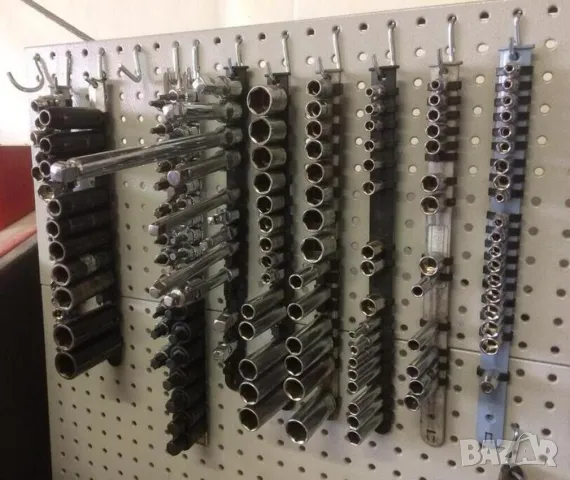 Оригинални KNIPEX Метални КУКИ 3-в-1 Окачвачи за перфорирани Пана Панели Стени за Инструменти БАРТЕР, снимка 9 - Друго търговско оборудване - 47711622