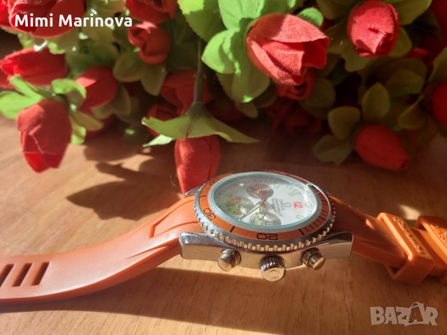 Часовник omega speedmaster professional Orange, снимка 4 - Мъжки - 27841221