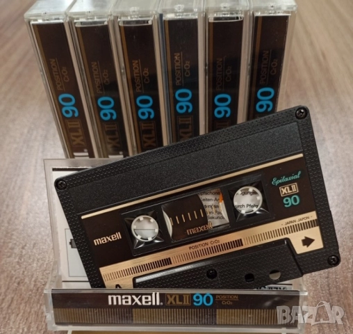 Maxell Black XLII 90 Epitaxial хромни аудио касети