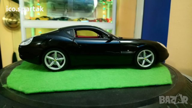 Метална количка Ferrari 575 GTZ by Zagato 1:18 Hot wheels, снимка 5 - Колекции - 26883788