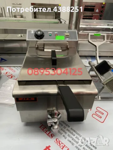 Фритюрници , професионални! Топ цена от 110 лв(€56,24), снимка 4 - Фритюрници - 49919167