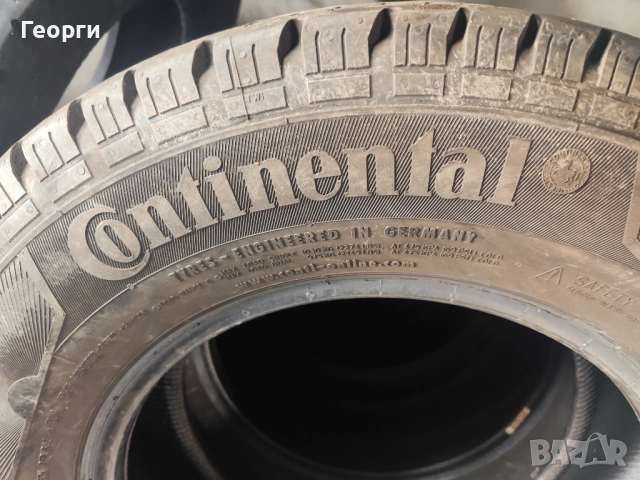 4бр.летни гуми 215/70/15C Continental, снимка 5 - Гуми и джанти - 52849883