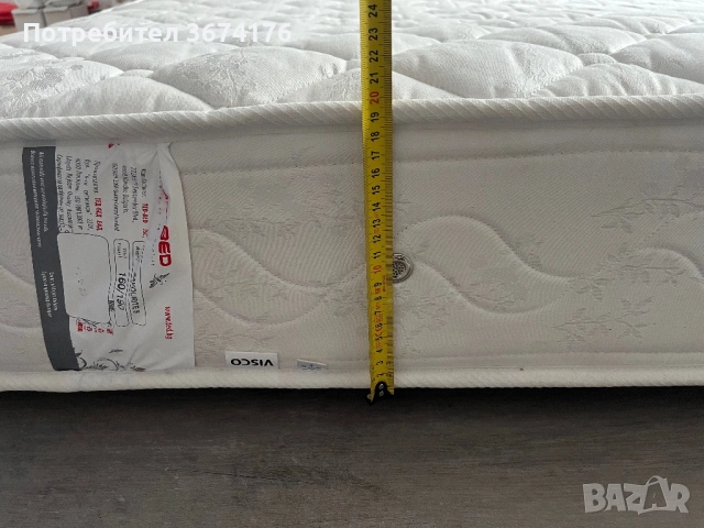 Матрак ТЕД Фаворит S, снимка 4 - Матраци - 52743886
