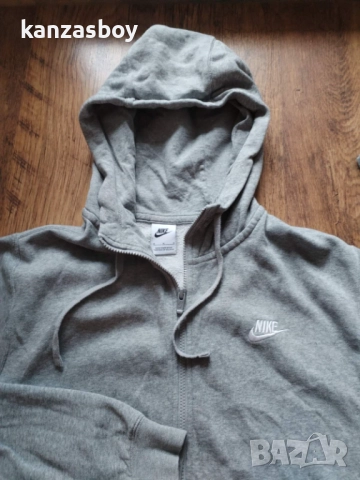 Nike Sportswear Men's Full-Zip Hoodie - страхотно мъжко горнище M, снимка 2 - Спортни дрехи, екипи - 52512556