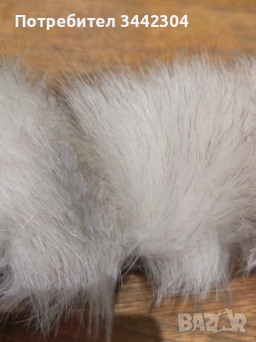 Естествен пух за качулка, снимка 3 - Шалове - 52355271