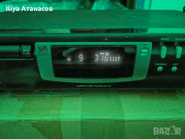 Philips CD 723 компакт диск плейър без дистанционно , снимка 9 - Аудиосистеми - 44086632