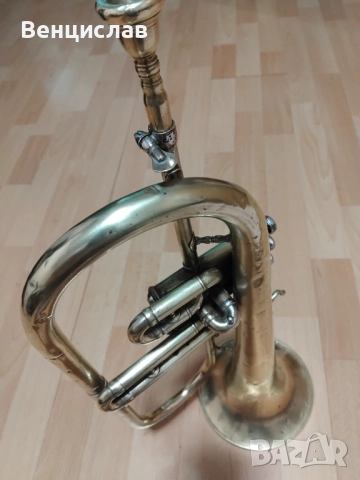 Стара флигорна , снимка 4 - Духови инструменти - 52778704