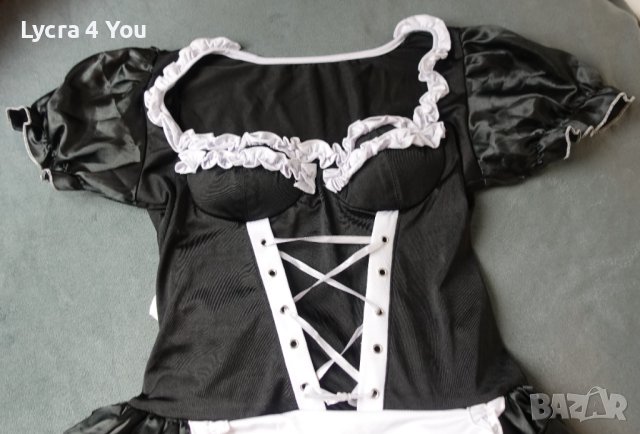 S/M размер костюмче камериерка/домашна помощница , снимка 5 - Костюми - 42998348