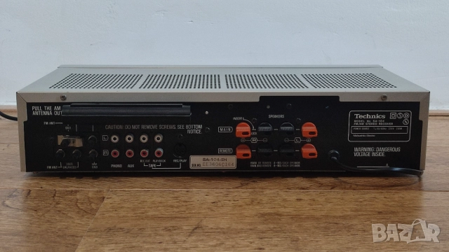 Ретро ресивър Technics ( стерео усилвател с радио тунер ), снимка 7 - Ресийвъри, усилватели, смесителни пултове - 52298072