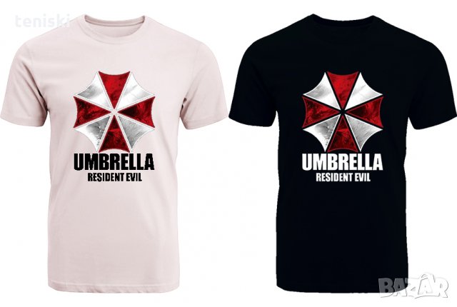 Тениски Resident Evil Заразно зло Модели,цветове и размери, снимка 3 - Тениски - 34718100