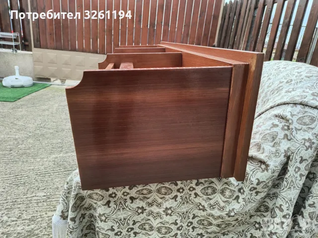 Дървен рафт, полица, етажерка, снимка 7 - Антикварни и старинни предмети - 49994812