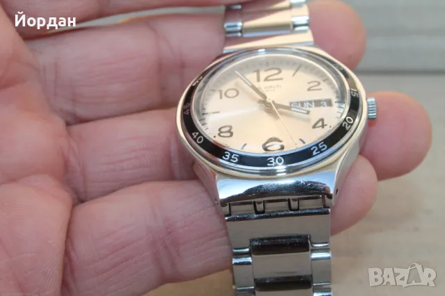 Швейцарски мъжки часовник ''SWATCH'', снимка 3 - Мъжки - 48967674