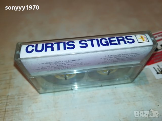 CURTIS STIGERS-КАСЕТА 2809221813, снимка 4 - Аудио касети - 38150092