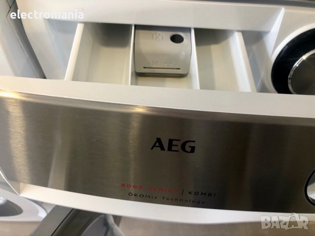 пералня със сушилня ,AEG’ 8000 Series ÖkoMix Technology L8WBM163C 10+6кг, снимка 13 - Перални - 43713516