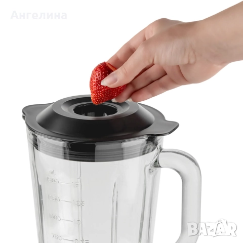 Блендер Muhler MB-555SG, 500W, 1.5 л, стъклена кана, снимка 5 - Блендери - 52983793