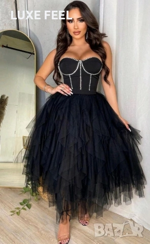 ✨Официални Дамски Рокли с Тюл