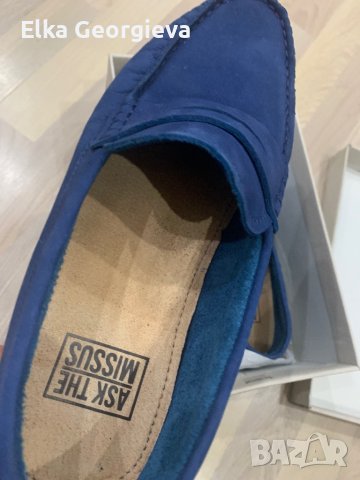 Оригинални мъжки мокасини нови, снимка 8 - Мокасини - 40550615