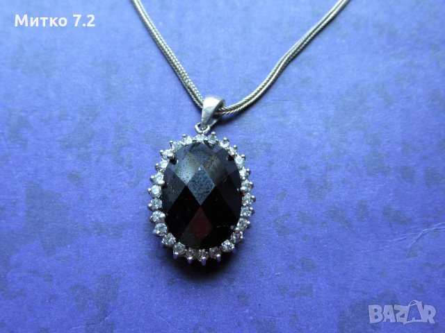 сребърен медальон 7, снимка 3 - Колиета, медальони, синджири - 28646812