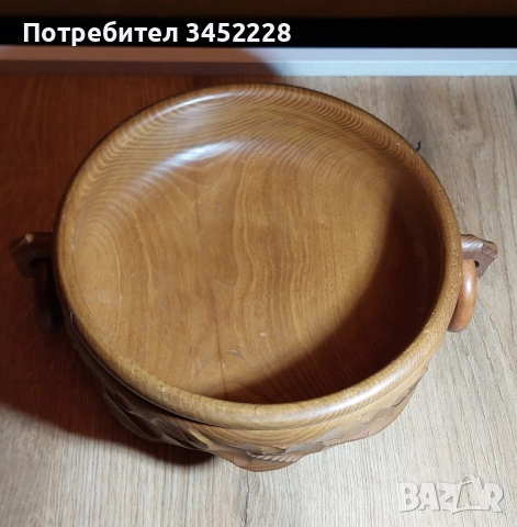 дърворезба купа за ценители , снимка 3 - Декорация за дома - 52257580