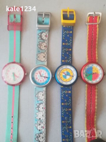 Детски часовник Swatch - flik-flak. Swiss made. Швейцарски часовник. Ретро модели. Лот. Колекция. , снимка 9 - Детски - 38086901