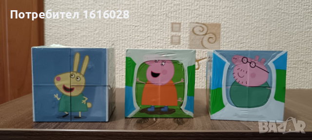 Кубче Рубик - Peppa Pig и Paw Patrol, снимка 6 - Образователни игри - 44891518