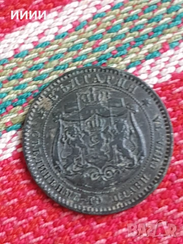 Монета 10 стотинки 1881, снимка 2 - Нумизматика и бонистика - 53608999