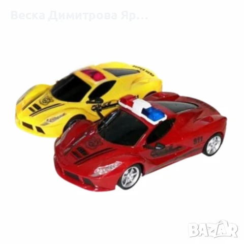 Полицейска кола с дистанционно управление – Висока скорост и много забавление, снимка 3 - Коли, камиони, мотори, писти - 50958241