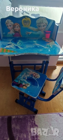 Детска масичка със столче "Леденото кралство" 