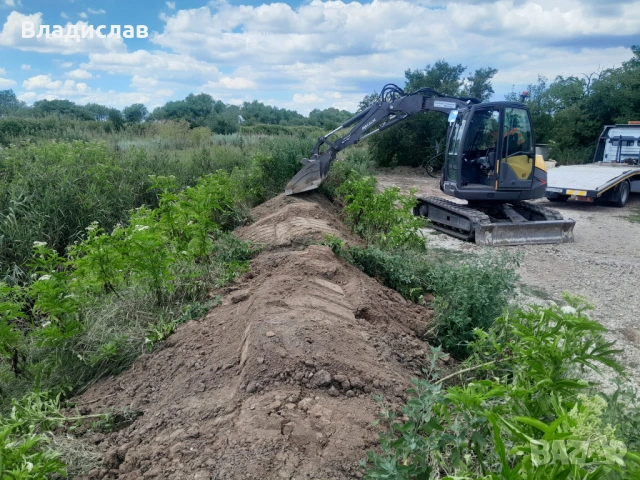 Услуги с багер 6 тона, бобкат и самосвал. Мулчер, чук., снимка 6 - Други ремонти - 53288415