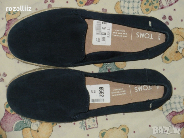 TOMS оригинални нови дамски 38, снимка 4 - Дамски ежедневни обувки - 51722509