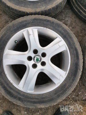 Оригинални Лети Джанти Шкода Октавия 2003г  16 цола, снимка 8 - Гуми и джанти - 26034387