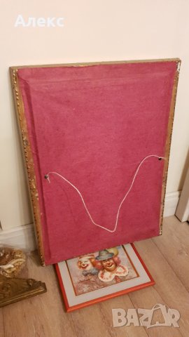 "Целувката" Густав Климт– Масло, Платно, Подпис, 80см/60см, 1969г, снимка 7 - Картини - 36623723