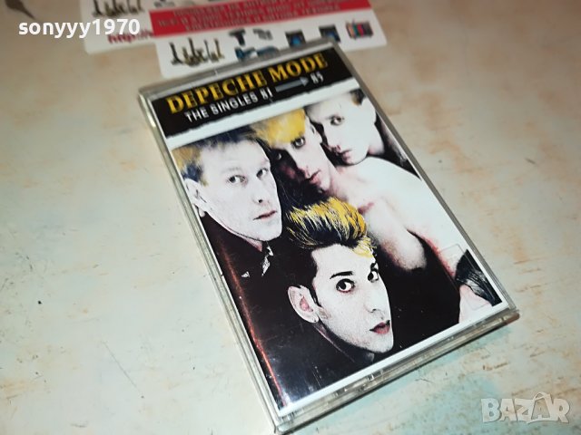 depeche mode-the singles 81/85 касета 2308221419, снимка 2 - Аудио касети - 37777258