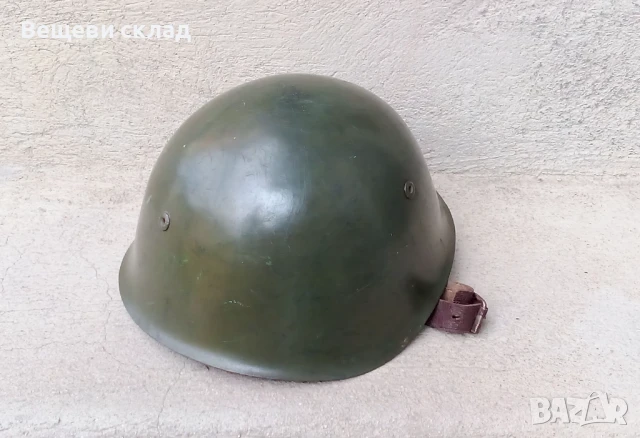 Войнишка каска размер голям , снимка 2 - Антикварни и старинни предмети - 51424213