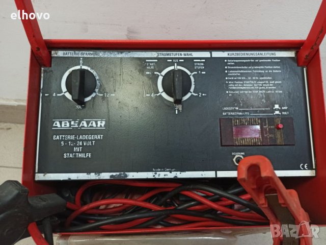Зарядно за акумулатор ABSAAR SL 30AMP, снимка 3 - Други инструменти - 32287240