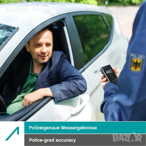 Алкотестер ACE AF-33, TU-Vienna Точност на измерване: 97,9% Полицейска точност

, снимка 3 - Аксесоари и консумативи - 49363173