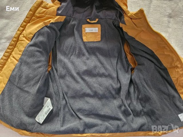 Зимно яке MANGO , снимка 2 - Детски якета и елеци - 47360465