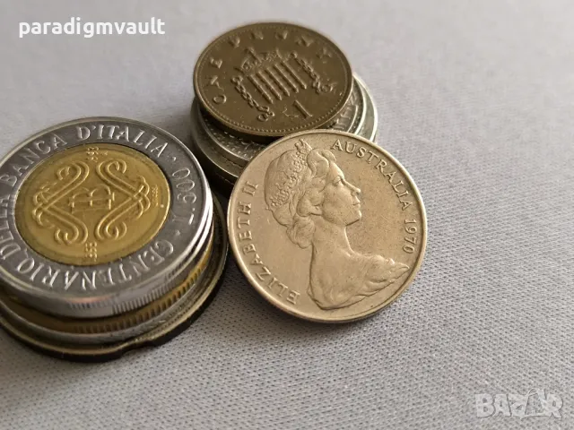 Монета - Австралия - 10 цента | 1970г., снимка 2 - Нумизматика и бонистика - 49144266