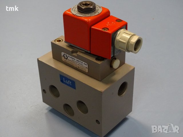 Пневматичен разпределител EUGEN SEITZ 1086 pneumatic valve, снимка 2 - Резервни части за машини - 36983162