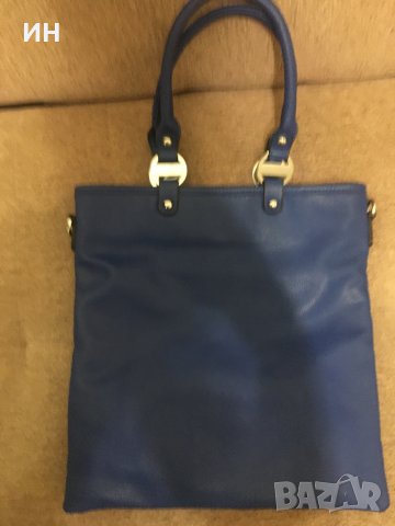 Дамска чанта в синьо, снимка 4 - Чанти - 39397410