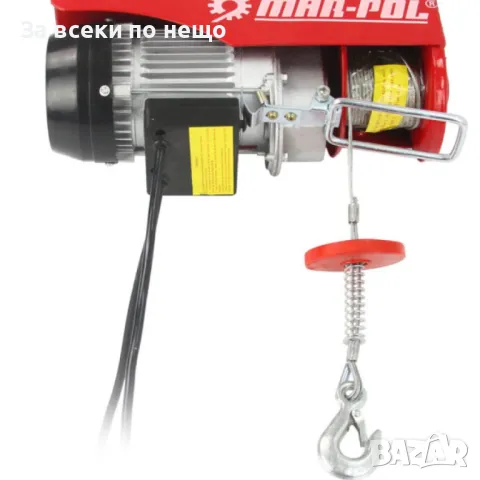 Електрическа въжена лебедка 125  250 кг 12 м 500W Mar-Pol, снимка 3 - Други инструменти - 50348552